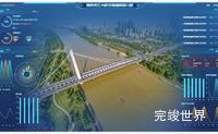 vue 数据可视化大屏 夹江大桥及隧道数据分析